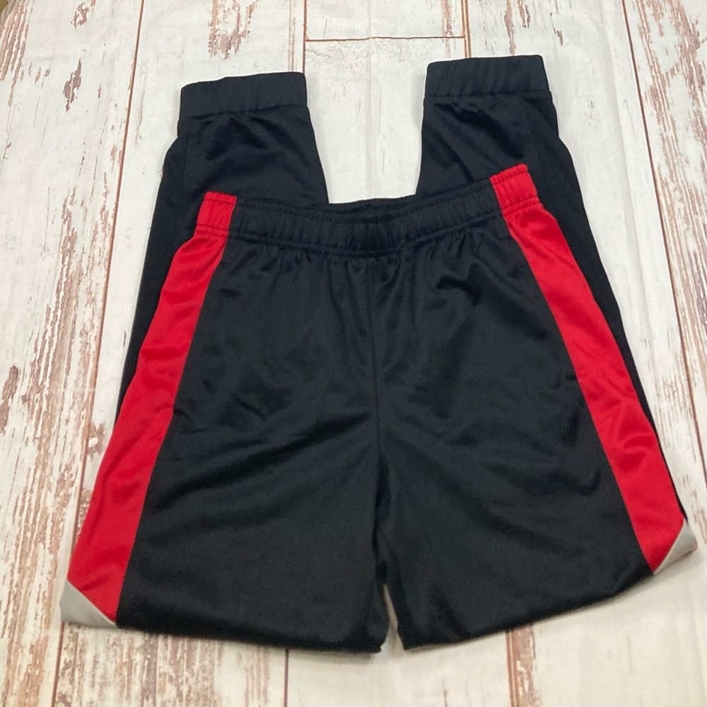 Athletic Works Joggers /Track Pants Black & Red Sz XL(14-16) - Picture 1 of 13